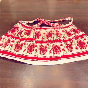 Vintage Floral Kitchen Apron